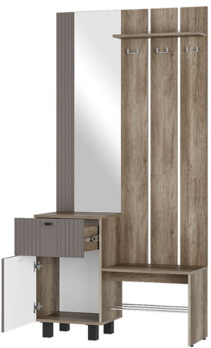 Прихожая "Олива" ПР-04 Дуб каньон/MF14