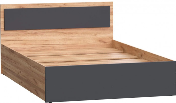 Модульная спальня Мартина, композиция 3 (Дуб крафт/ Графит)