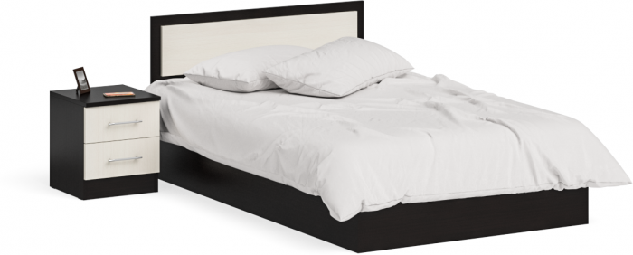 Фиеста Кровать 1200 + тумба, венге/дуб лоредо