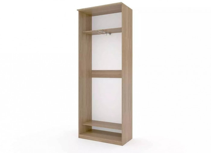 Шкаф купе Модерн 905х450 2-х дверный фотопечать №1 ясень