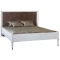 Кровать двуспальная 1,8 "Тиволи" - Латте (лак)