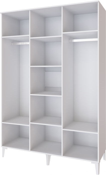 Толедо Шкаф 3-х створчатый ТШ-23 белый