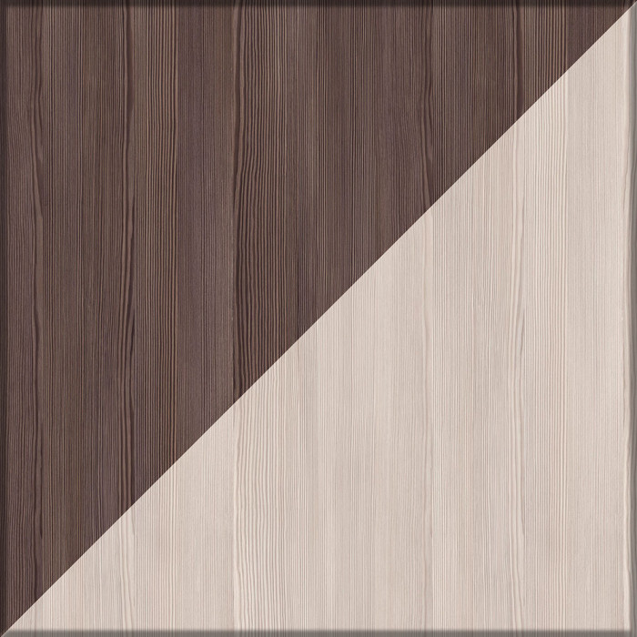 Стол 6-0606 Сигма + кресло 103 чёрное, цвет бодега тёмный/бодега светлый, ШхГхВ 120,5х60,5х166 см., НЕ универсальная сборка