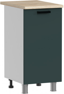 МК Аленушка Н 400 Лаванда Изумруд, скоба черный (без столешницы)