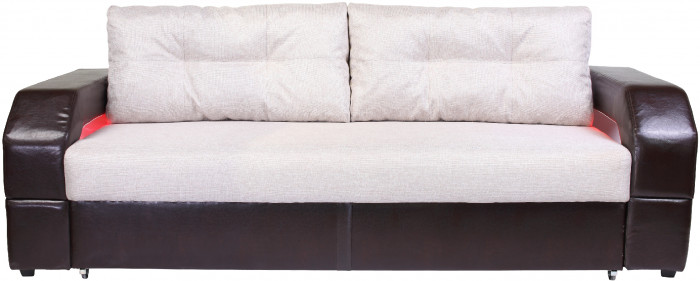 Диван еврокнижка Манчестер 160 рогожка бежевый НПБ