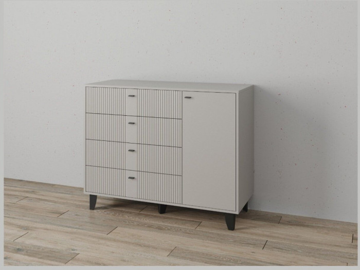 Комод Катрин-13 кашемир/сантьяго софт