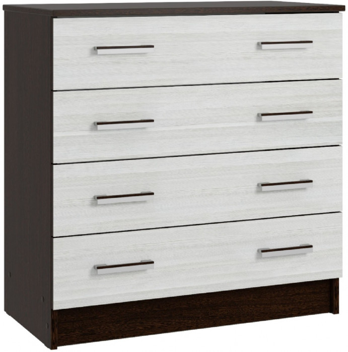 Комод К800 (Вотан / Белый гладкий)