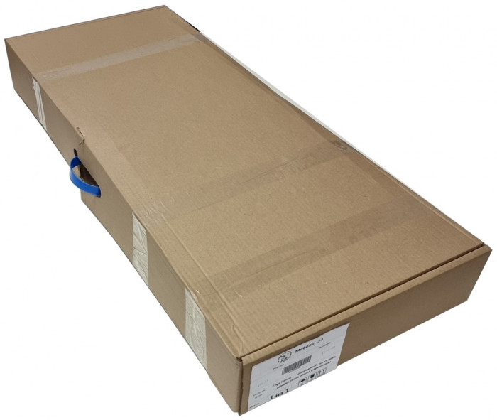 Четыре стула Мебель--24 Гольф-11 разборных, цвет серый, обивка ткань велюр серый 63, ШхГхВ 40х40х100 см., от пола до верха сиденья 47 см.