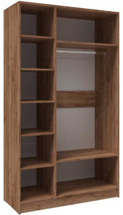 Шкаф Вегас 1200 дуб крафт табачный/дуб крафт белый