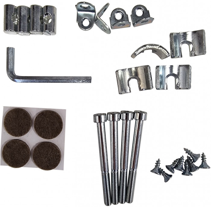 Два стула Мебель--24 Гольф-11 разборных, цвет венге, обивка ткань руми 812/8, ШхГхВ 40х40х100 см., от пола до верха сиденья 47 см.