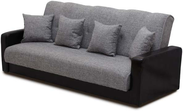 Диван Лондон 120 серый ППУ