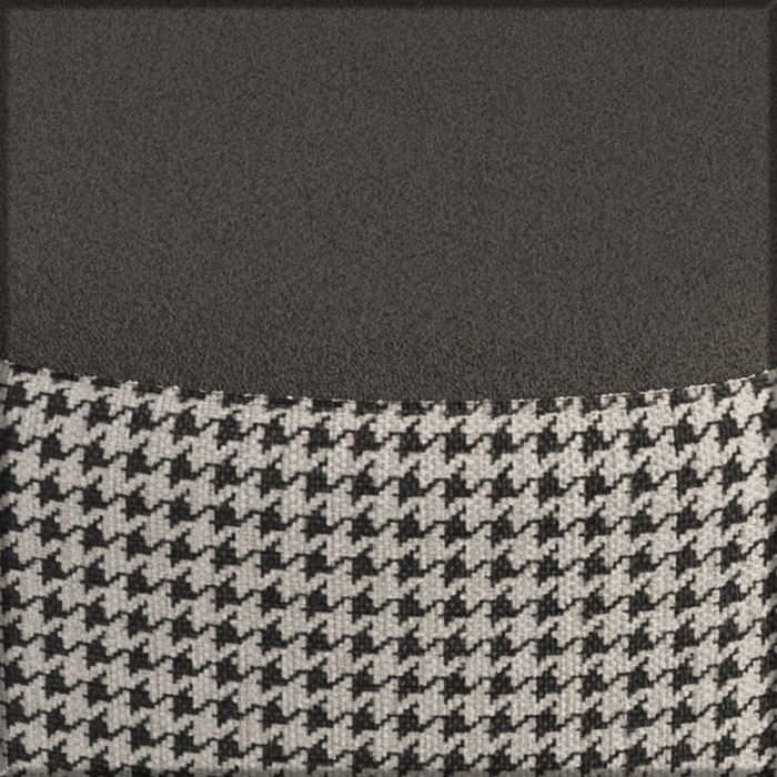 Банкетка 6-5134ТКчёр Ева, ткань чёрная с рисунком