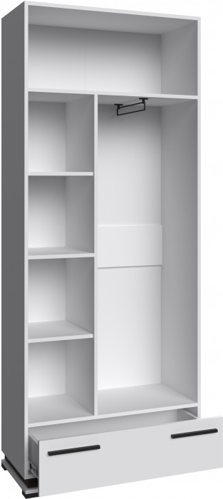 Модена Прихожая, композиция 1, Белый/венге