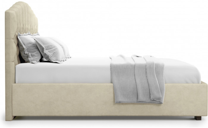 Кровать Lugano 180 с подъемным механизмом, Velutto 17