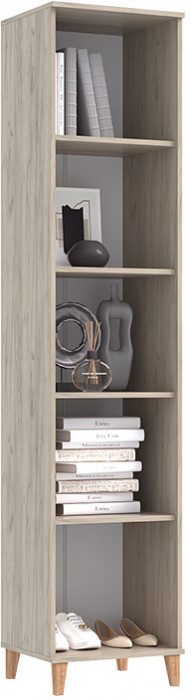 Модульная прихожая Ирис, Крафт серый/Кашемир