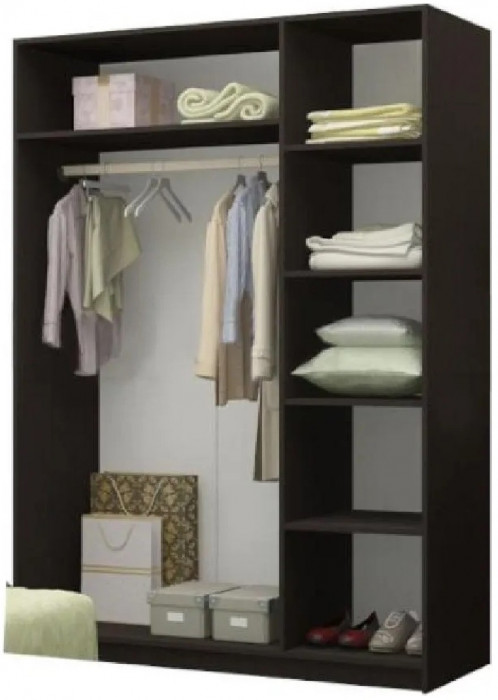 Алекс Шкаф распашной 3 двери (Венге / дуб беленый)