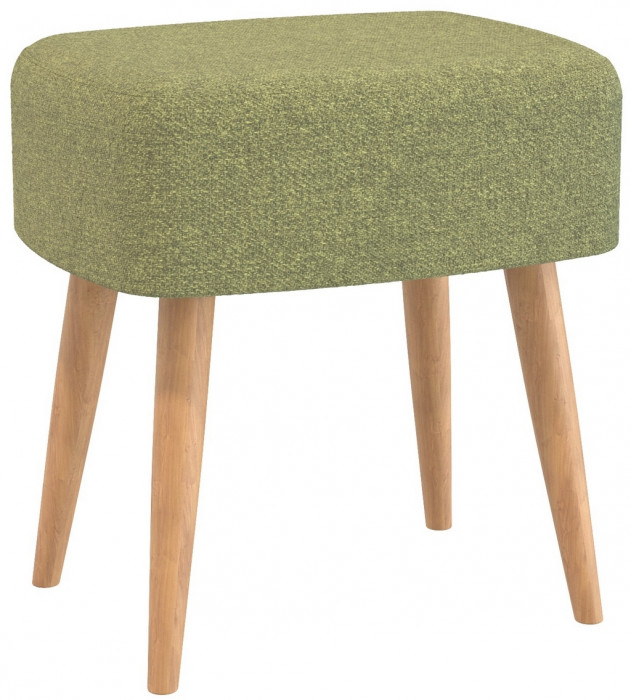 Банкетка 6-5135ТКШзел Полли, ткань зелёная