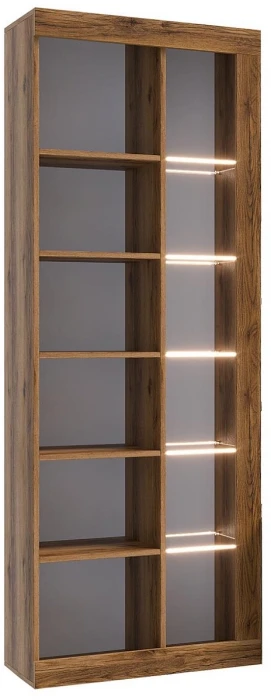 Прага Модульная Гостиная, вариант №5, Дуб Делано/Графит