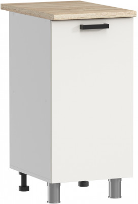 МК Аленушка Н 400 Лаванда Молочный, скоба черный (без столешницы)