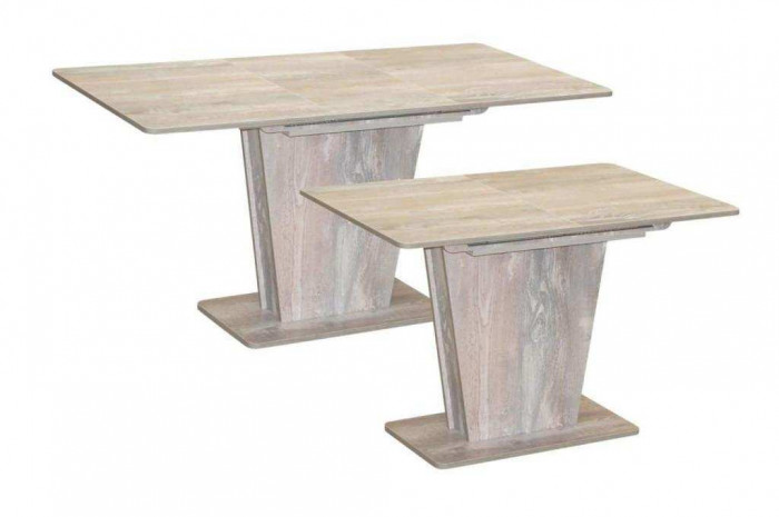 Стол обеденный Эстетика Бетон пайн темный