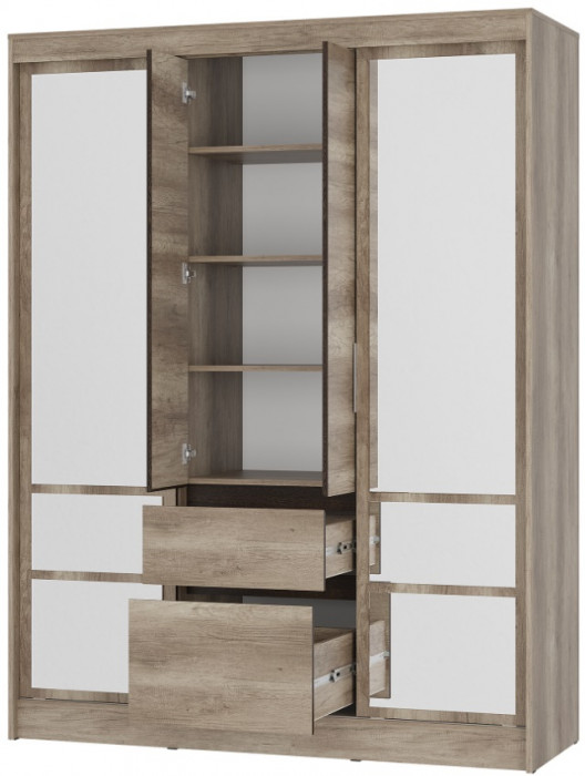 Шкаф-купе ШКК-06 Энигма дуб каньон/венге