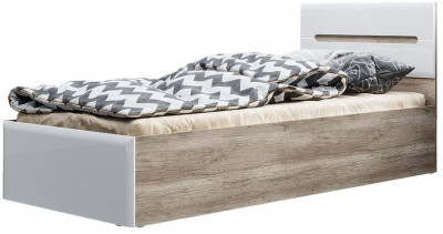 Спальня &quot;Наоми&quot; КР-12 дуб каньон/белый глянец МF07