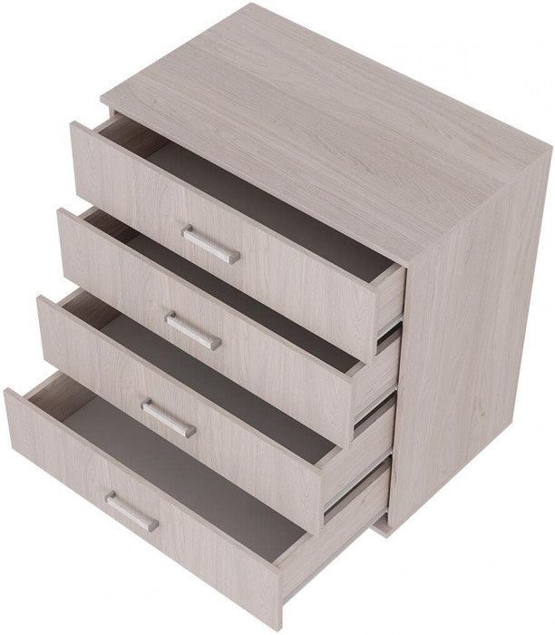 "Белла" комод КМ-02 ясень белый