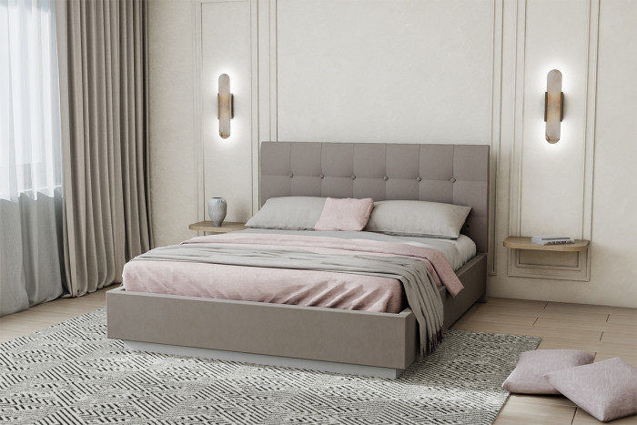 Кровать "Квадрат" арт.004 с подъемным механизмом, 140х200 - Alysia 005