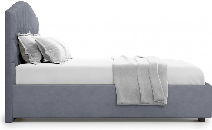 Кровать Lugano 180 с подъемным механизмом, Velutto 32