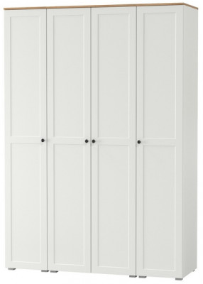 Остин Набор шкафов 02, белый шагрень/дуб крафт золотой