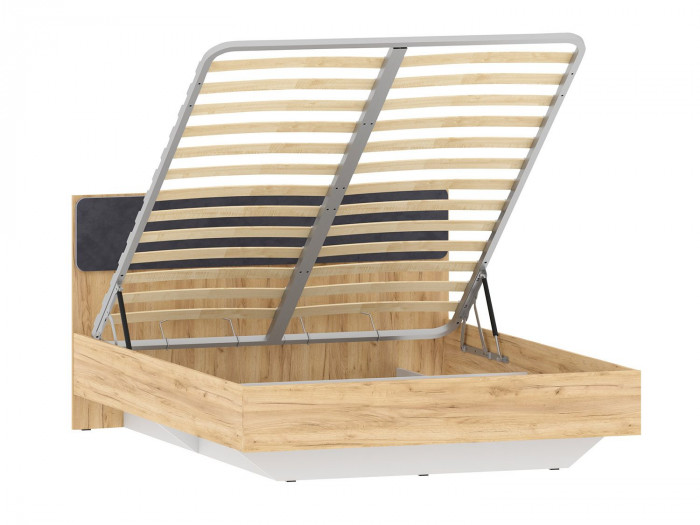 Спальня Оттавия 1 Антрацит/Дуб золотой