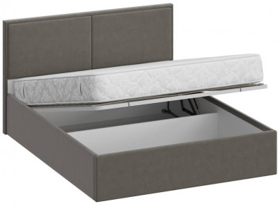 Кровать 140 с подъемным механизмом КРП-430-М-14, Микровелюр Zeekr-55