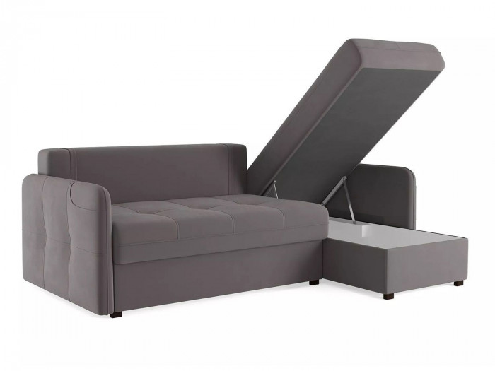 Диван-кровать угловой SMART 1 2Т-1Пф Велюр Velutto 19