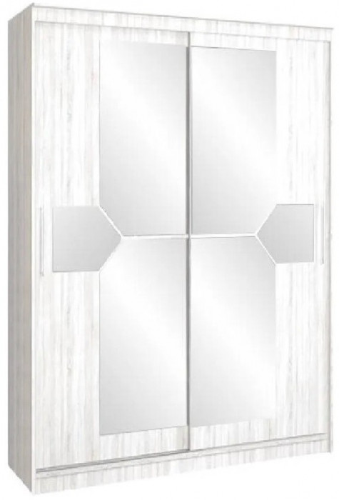 Шкаф-купе Элегант 1500 (Ясень шимо темный)