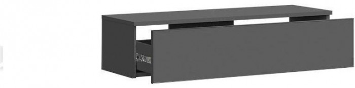 Челси Тумба подвесная (Белый глянец, Белый)