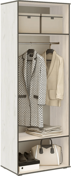 Норд Шкаф двухстворчатый 800 Дуб Крафт