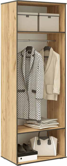 Норд Шкаф двухстворчатый 800 Дуб Крафт