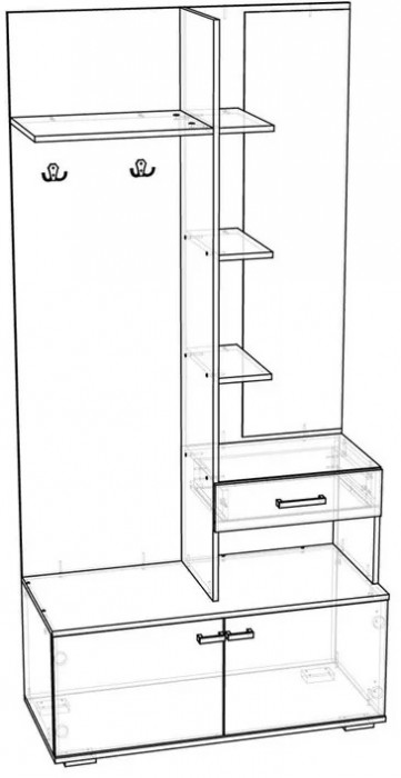 Инес Прихожая ВЗ1000