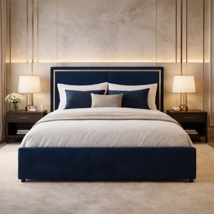 Кровать 160 с ортопед. основанием КР-431-М-16, Микровелюр-82