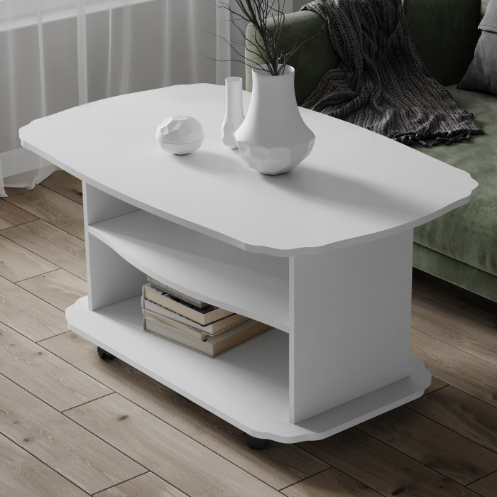 Стол Журнальный Консул-2 (1000*560*650) белый