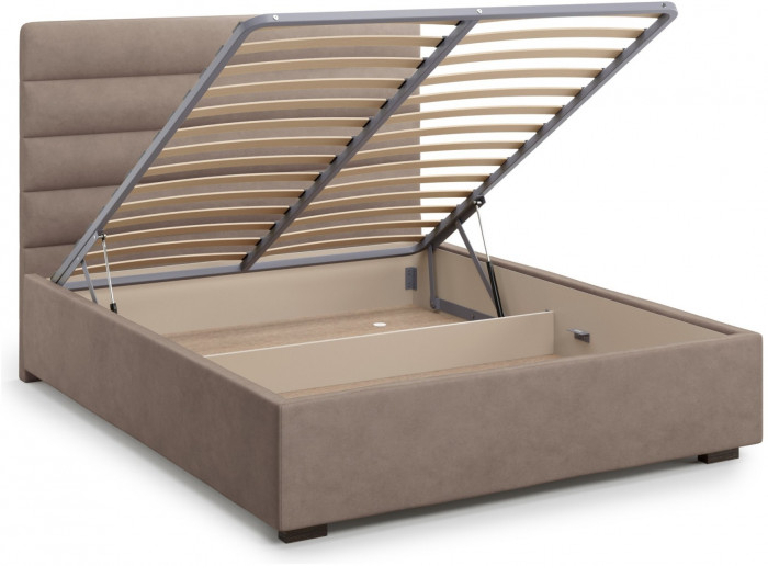 Кровать Karezza 160 с подъемным механизмом, Velutto 22