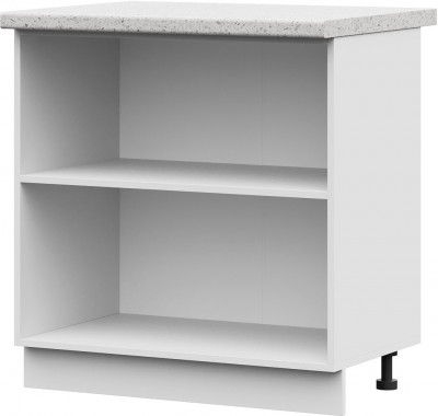 ШН 800 корпус шкаф нижний (800*820*474) б/ст белый