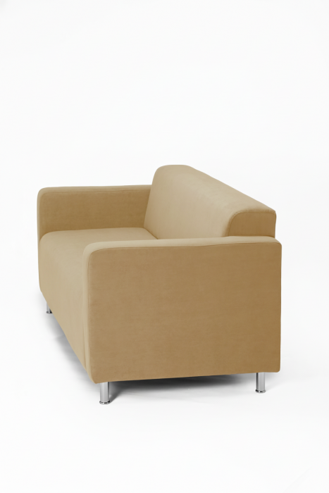 Диван прямой Томи, 200 см, велюр, бежевый