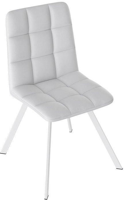 Бруно Стул (паук Т2) (Черный муар матовый/Кожзам Бежевый)