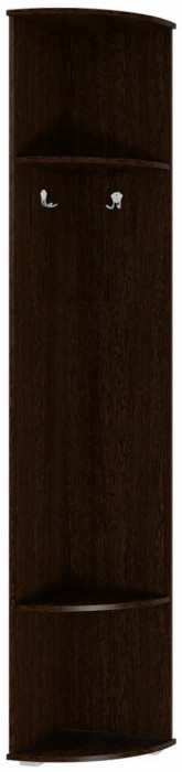 Модульная угловая прихожая Ника (композиция 2), венге / лоредо (Венге / лоредо)