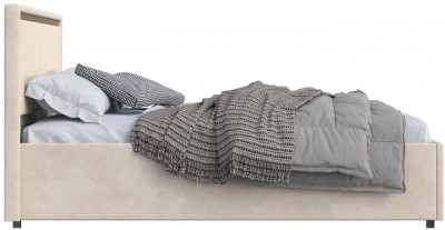 Кровать 120 с подъемным механизмом КРП-431-М-12, Микровелюр Zeekr-3