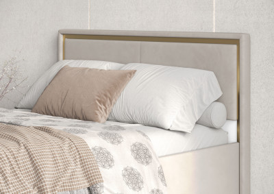 Кровать 120 с подъемным механизмом КРП-431-М-12, Микровелюр Zeekr-3