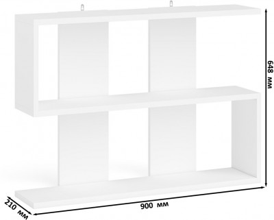 Мори Стол компьютерный МС-1 левый + Тумба ТМП400.1 + Полка 900, цвет белый, ШхГхВ 130,4х50х209,6 см., НЕ универсальная сборка