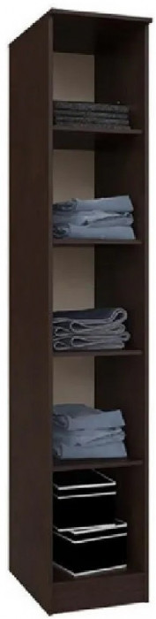 Виста Пенал (Дуб крафт/ Белый Глянец)