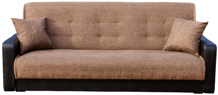 Диван Лондон 120 коричневый ППУ